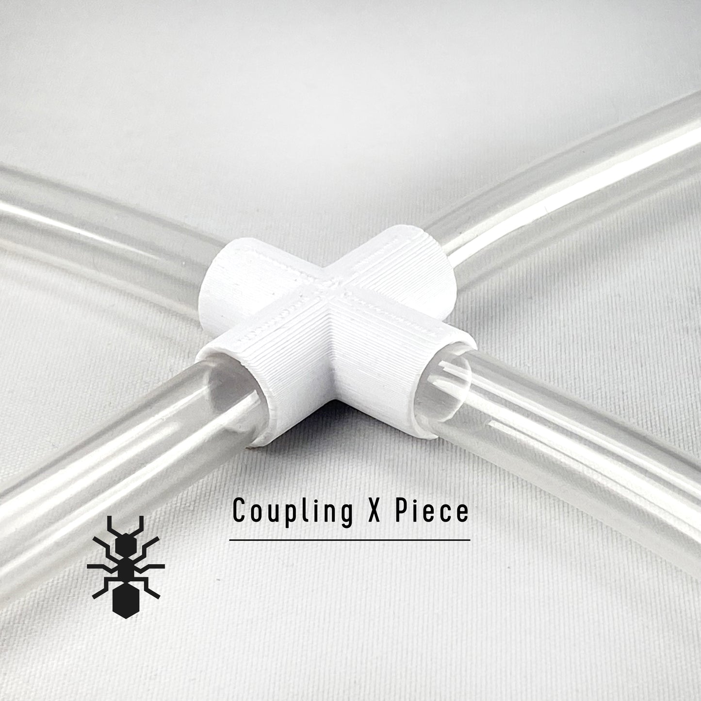 Ant Tubing Connectors Coupling X piece 4-Way Splitter