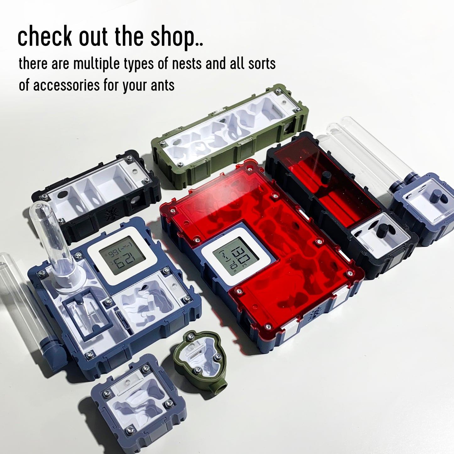 A compleet Ant Keeping Starter Kit (5x5 Module)