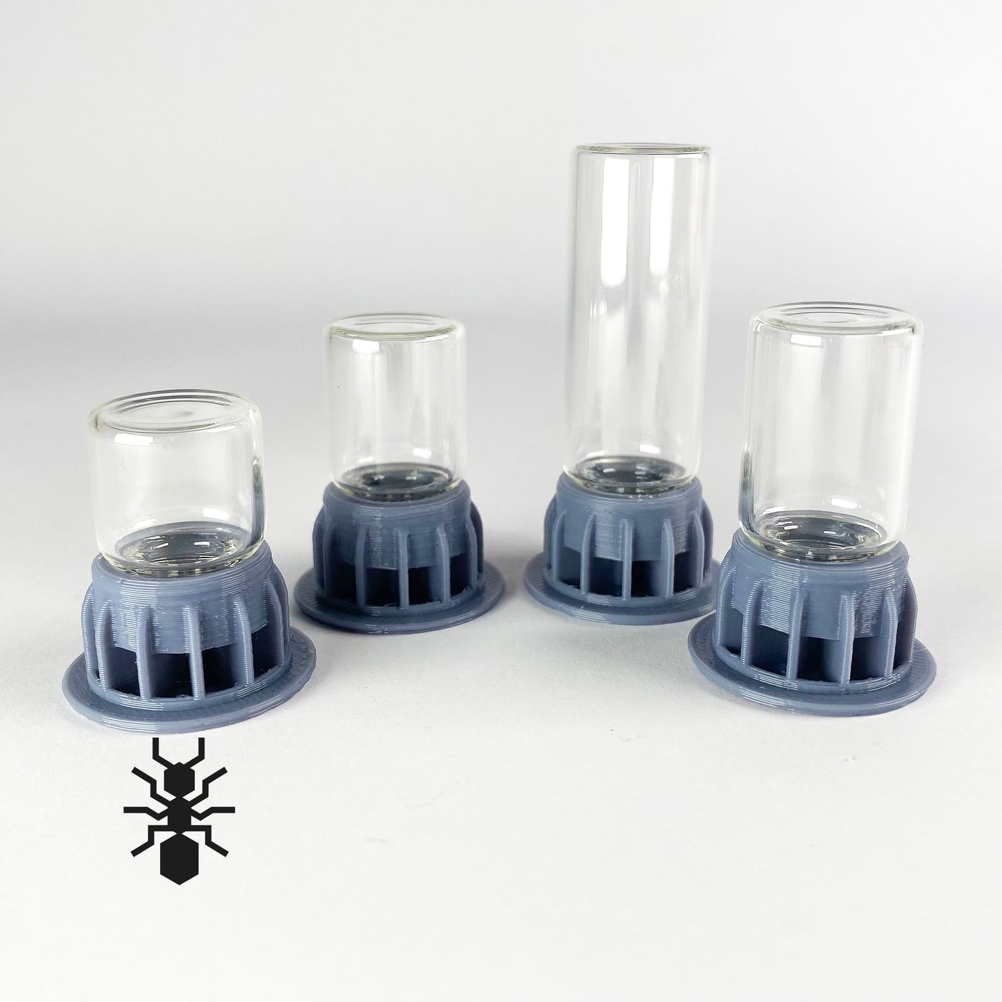 Ants Liquid Feeder 1ml, 2ml, 3ml, 5ml Gravity Feeder | formicaria ant supplies | for hobby ant keepers