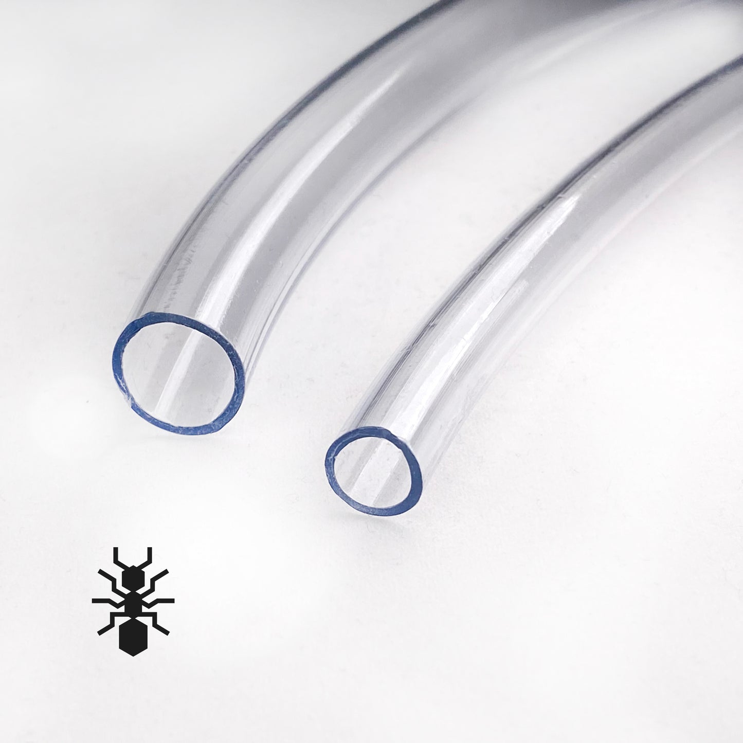 Transparent flexible tubes ID 8mm OD 10mm