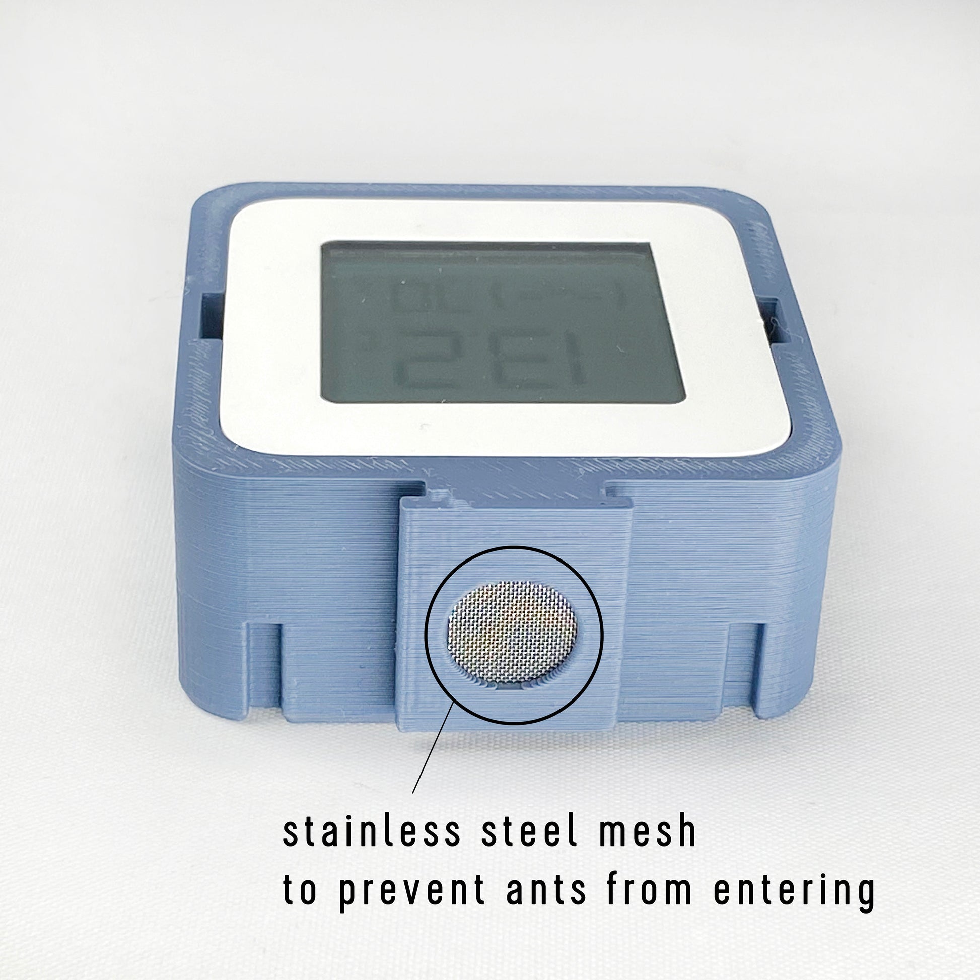Ant Nest Temperature and Humidity Sensor | Bluetooth | 5x5 moduul | Matt Gray | 3D Printed by Joes Ant Shop |