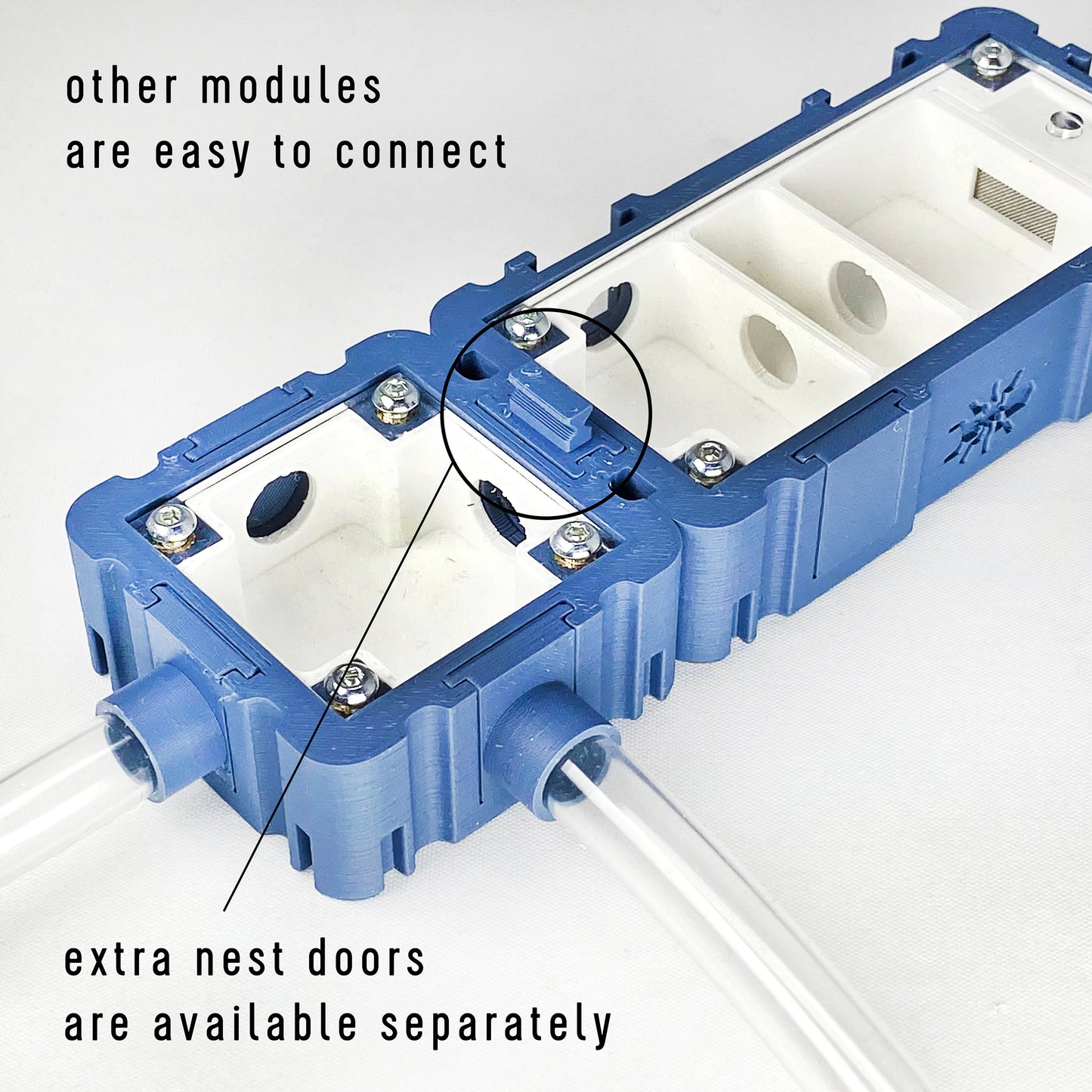 Ant Nest Hub | 5x5 moduul | Matt Gray | 3D Printed by Joe's Ant Shop |