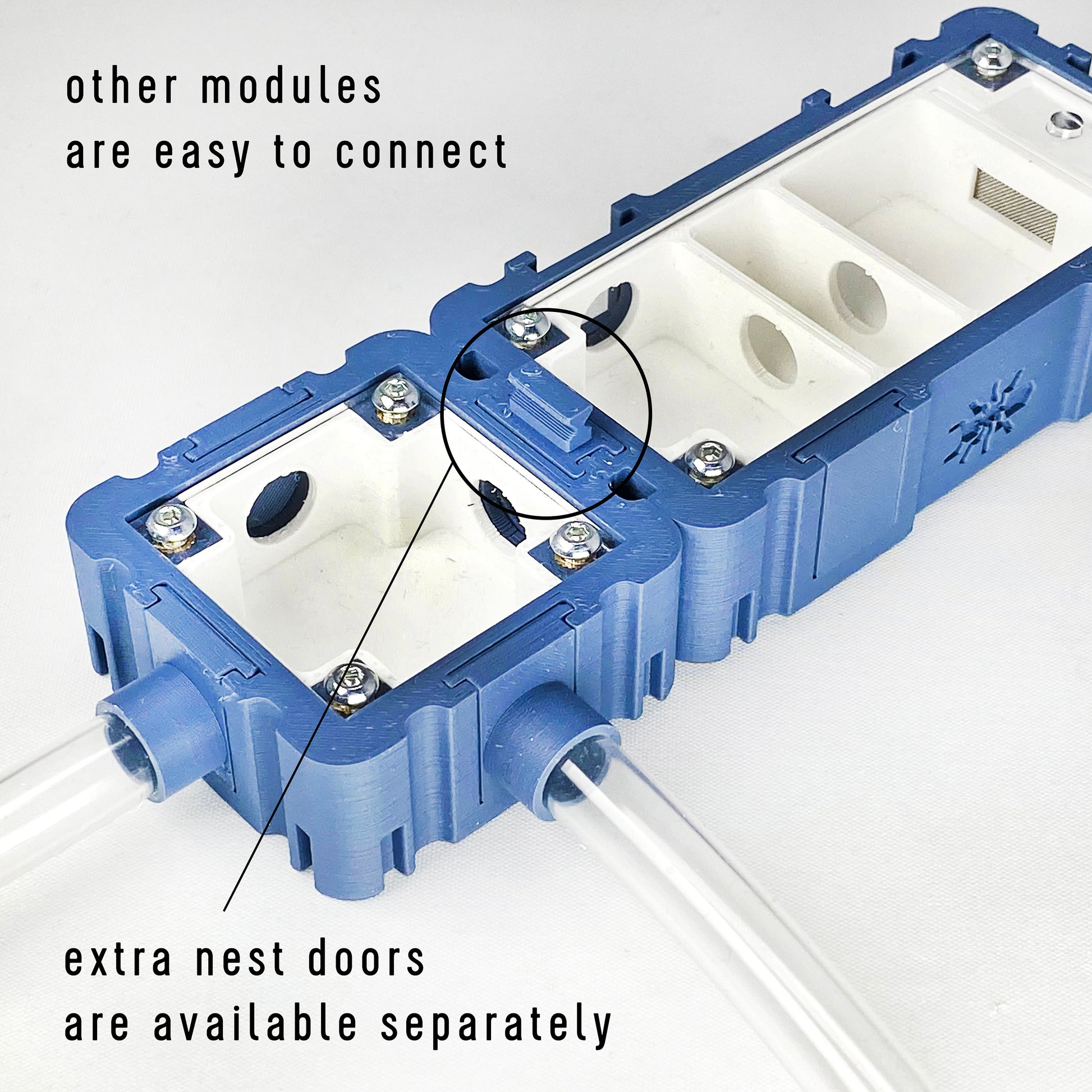 Ant Nest Hub | 5x5 moduul | Matt Gray | 3D Printed by Joe's Ant Shop |