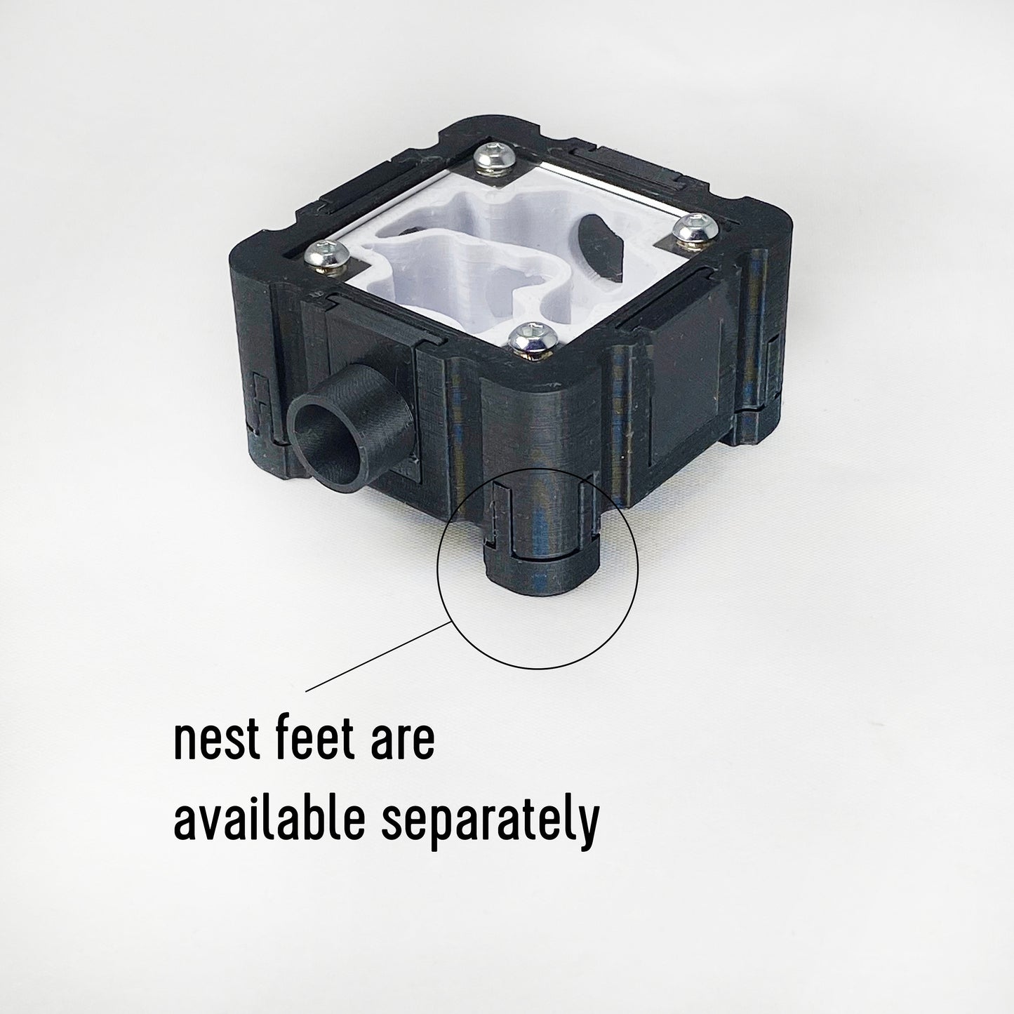 Ant Nest extension 5x5 moduul multiple color options 3D printed formicarium by Black Ant Creation