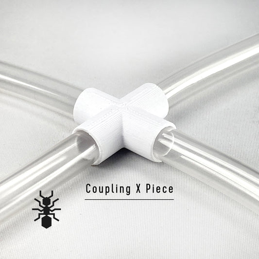 Ant Tubing Connectors Coupling X piece 4-Way Splitter