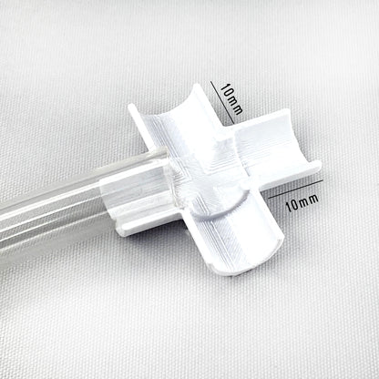 Ant Tubing Connectors Coupling X piece 4-Way Splitter