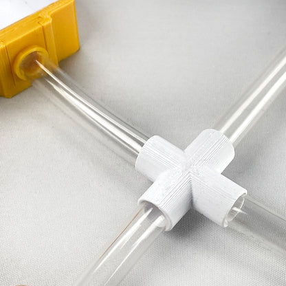 Ant Tubing Connectors Coupling X piece 4-Way Splitter