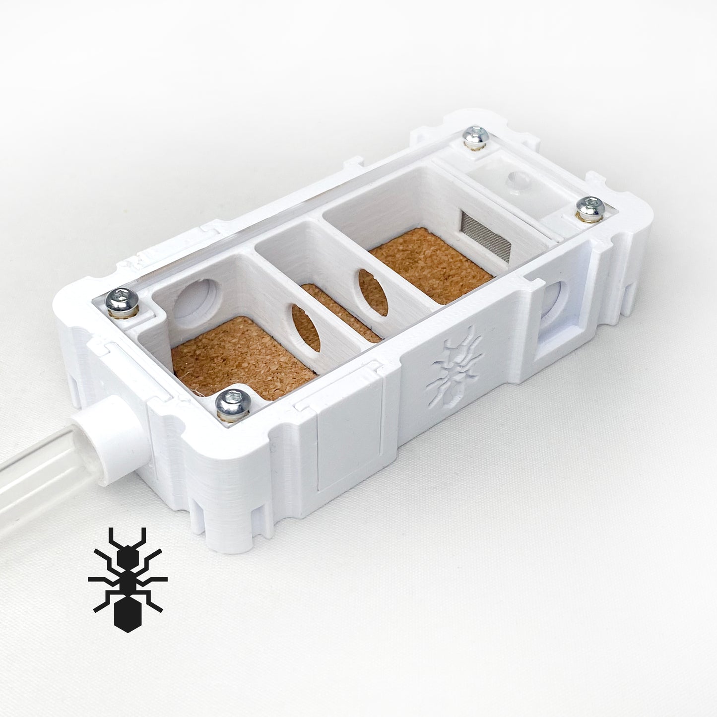 Ant Cork Nest Clean Inlay 5x10 Formicarium module