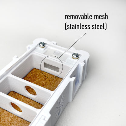 Ant Cork Nest Clean Inlay 5x10 Formicarium module