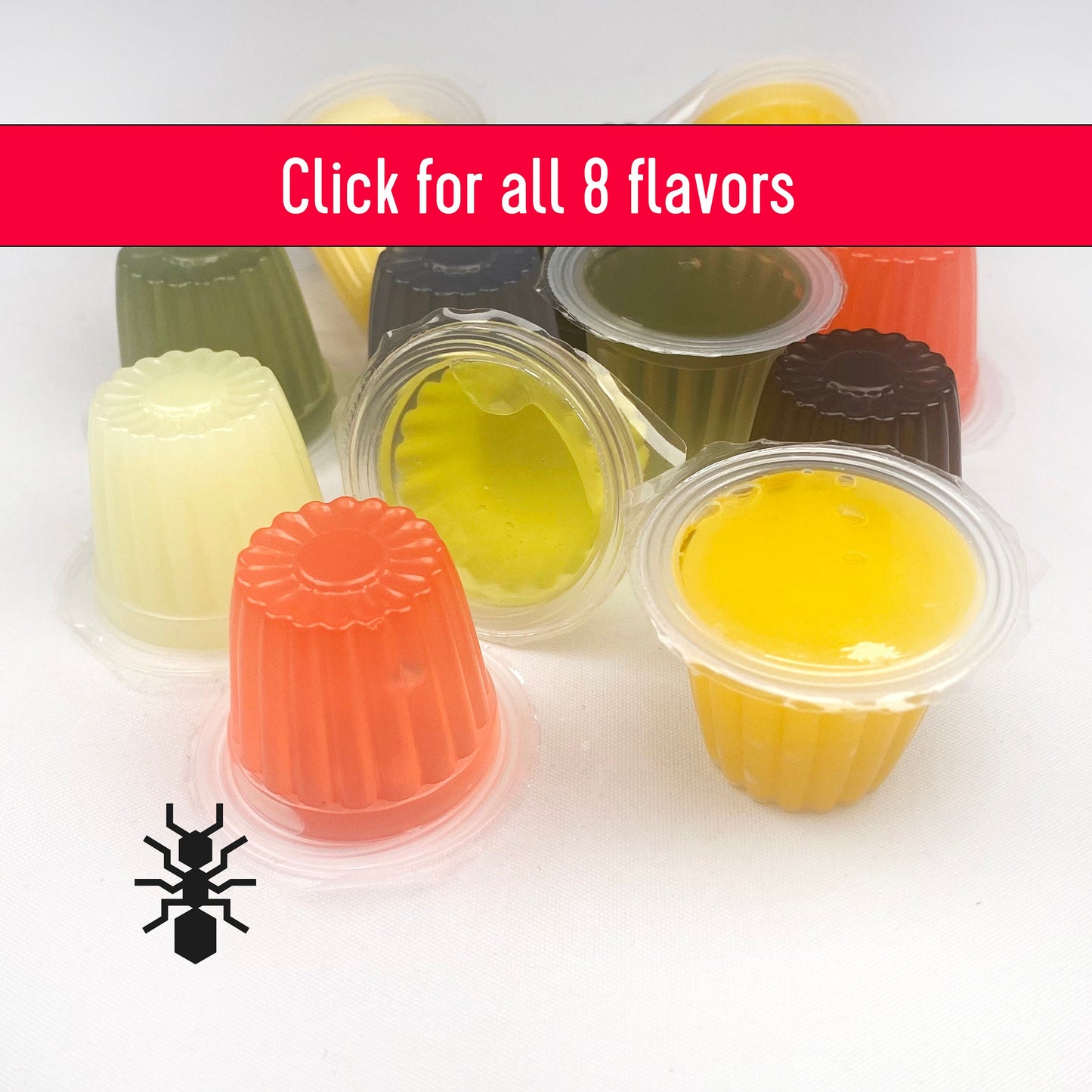 Protein and Sugar Jelly for ants, beetles and other pet animals, multiple flavor options