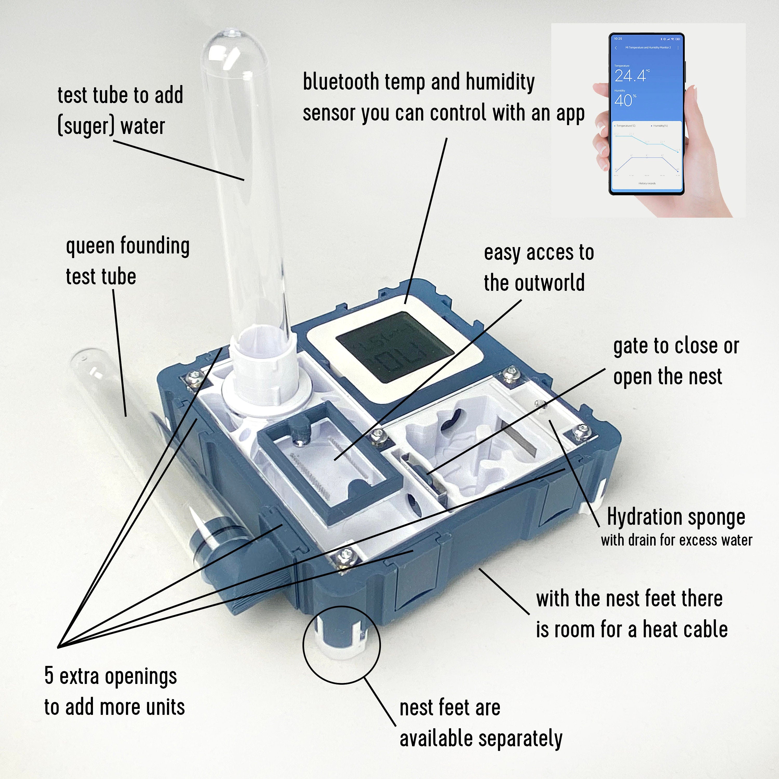 UN —under nest— Medium Flex Nest – The Crafting Ant