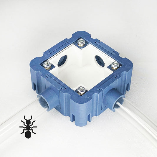 Ant Nest Hub 5x5 moduul multiple color options 3D printed formicarium by Black Ant Creation