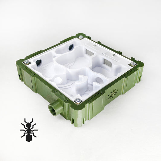 Ant Nest "natural" 10x10 moduul multiple color options 3D printed formicarium by Black Ant Creation