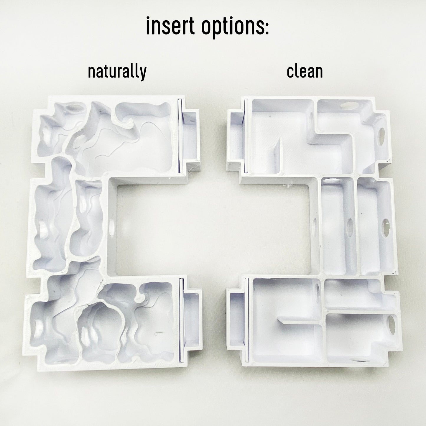 Ant Nest 10x15 "Natural" or "clean" moduul multiple color options 3D printed formicarium by Black Ant Creation